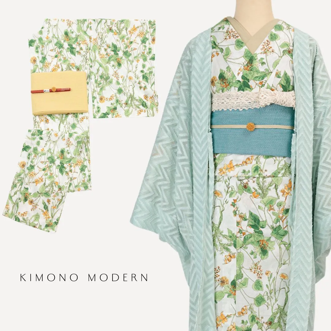 Lookbook 03 デニム着物 — はじめての着物