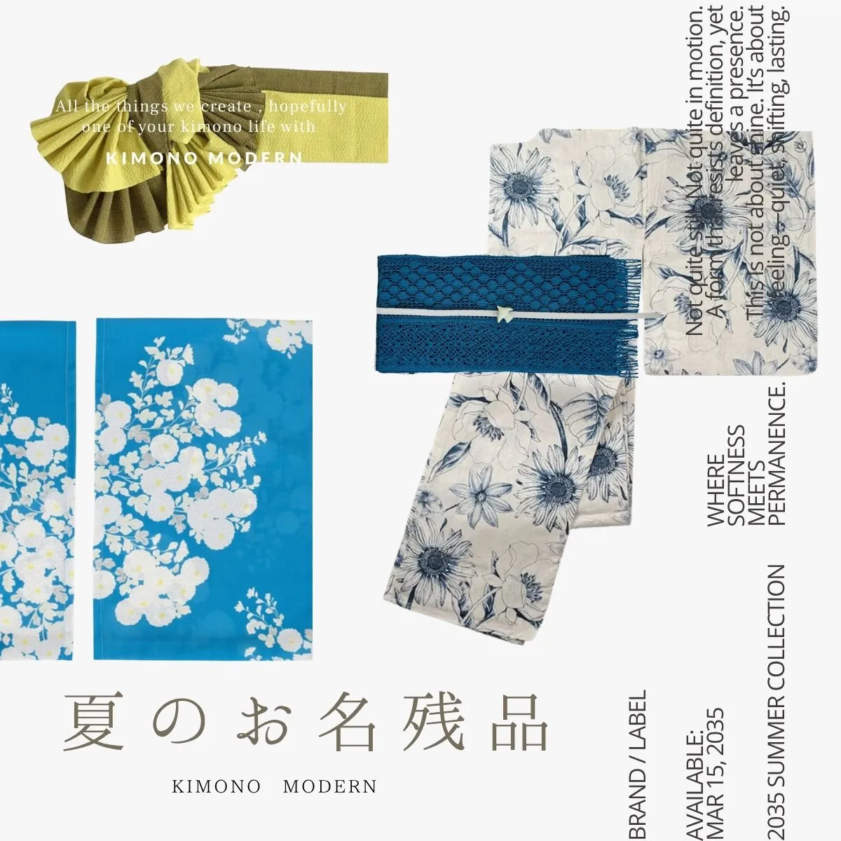 夏のお名残品SALE