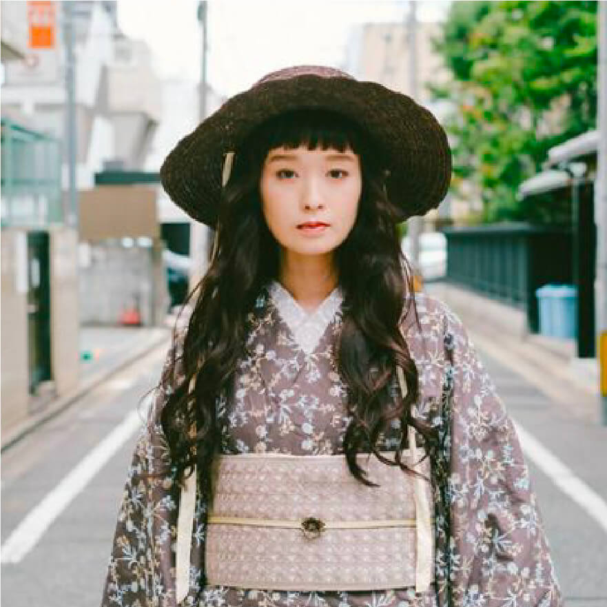 KIMONO MODERNの着姿コーディネート 3