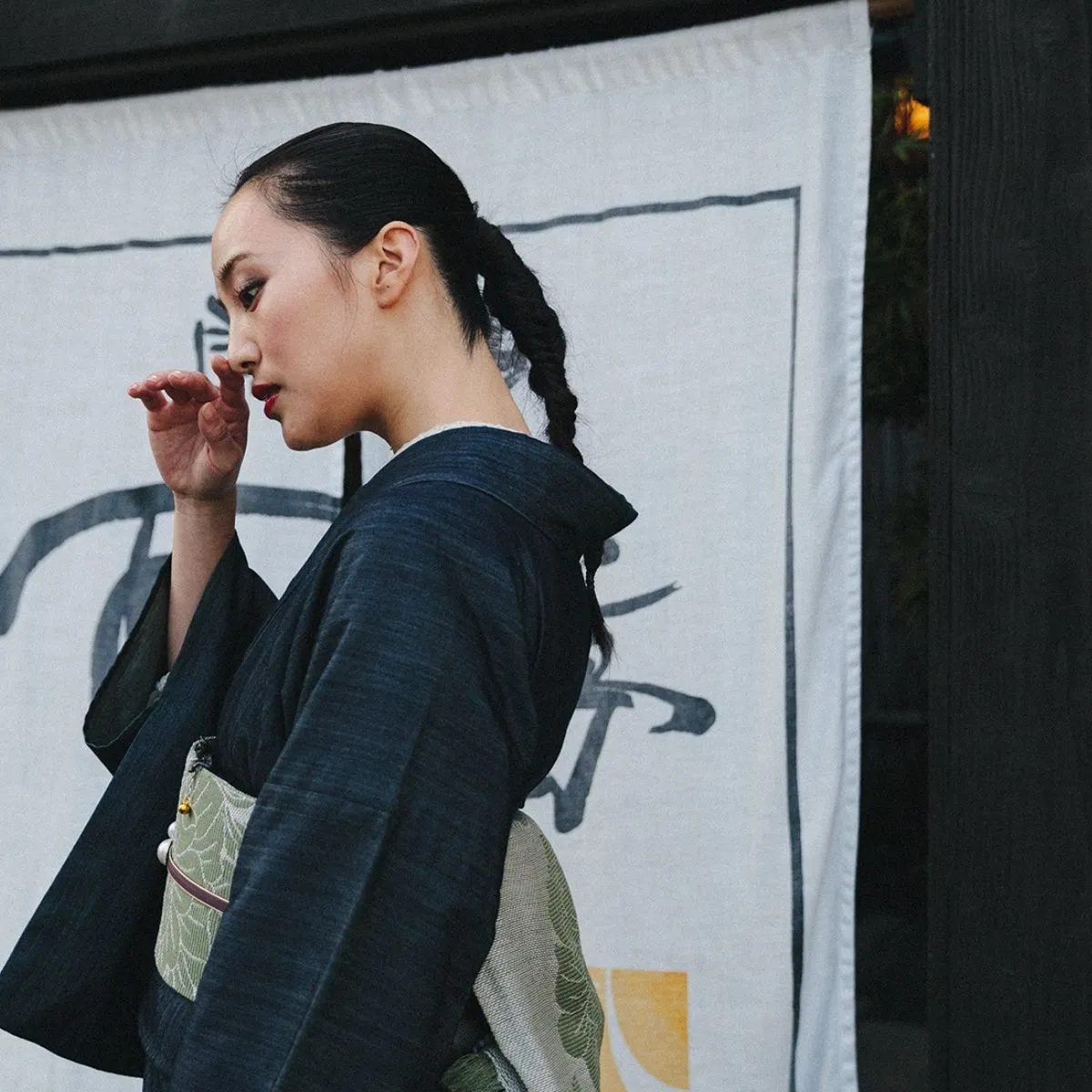 Lookbook 03 デニム着物 — はじめての着物