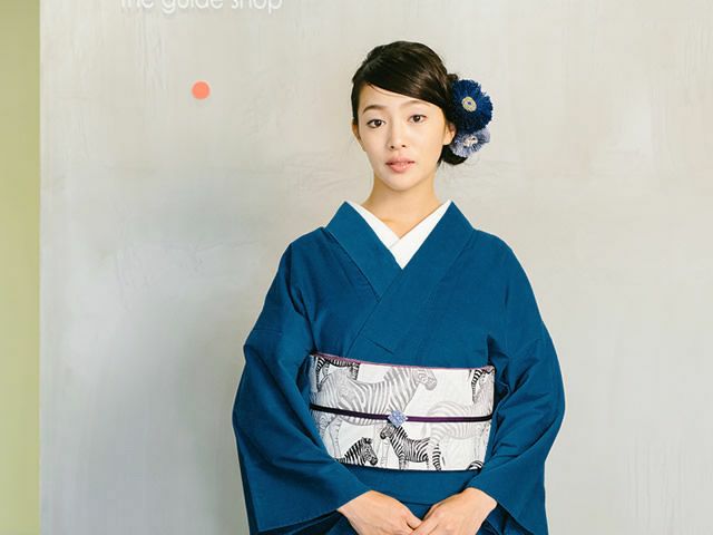 リバーシブル半幅帯ーゼブラ（綿100%・390cm) | 着物や浴衣なら和