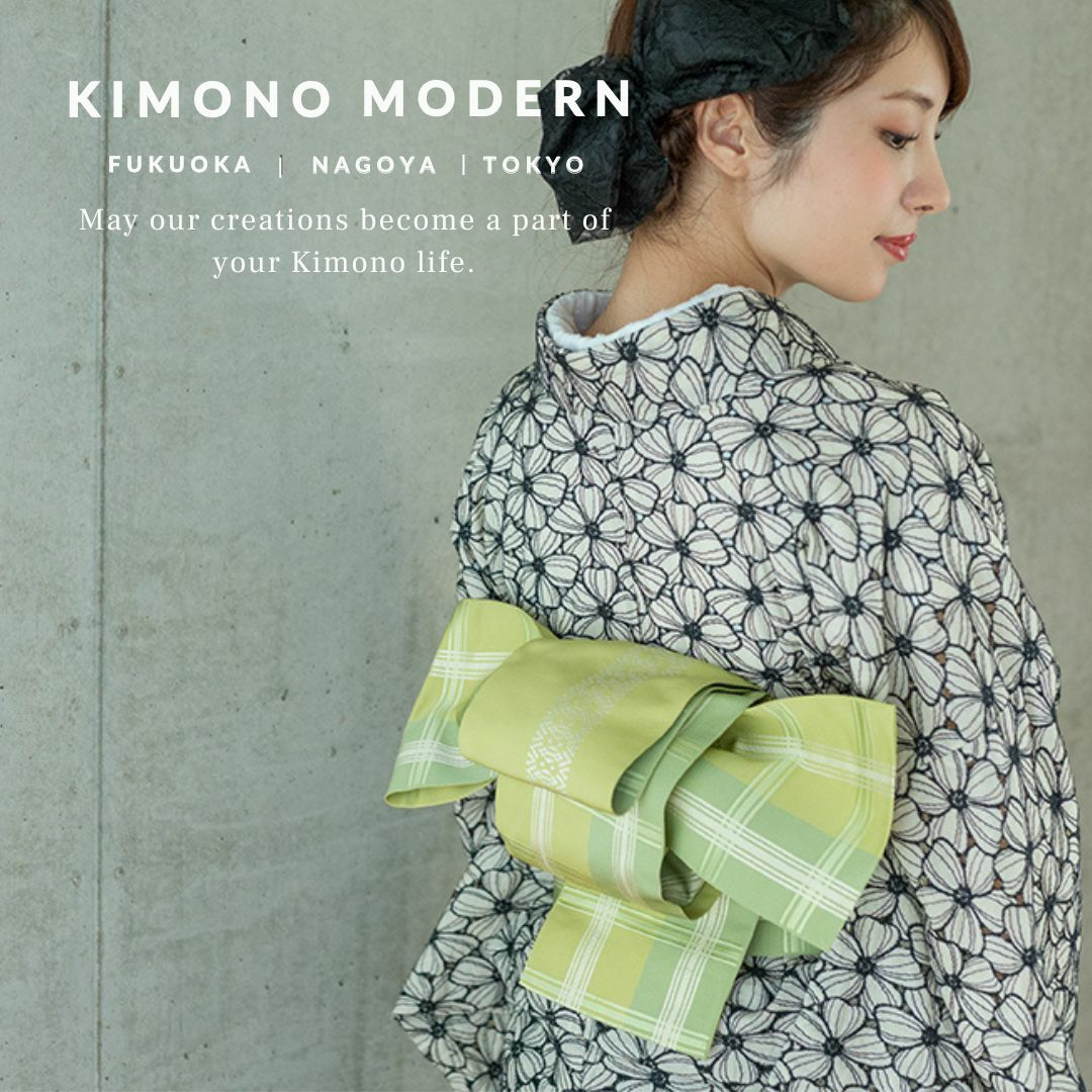 名古屋帯ーレトロMODERN京袋帯 - すずめ（綿100%） | 着物や浴衣なら和