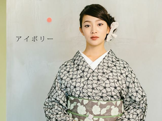 レース刺繍着物＞ハナミズキ（Basic&Free・5色） | 着物や浴衣なら和