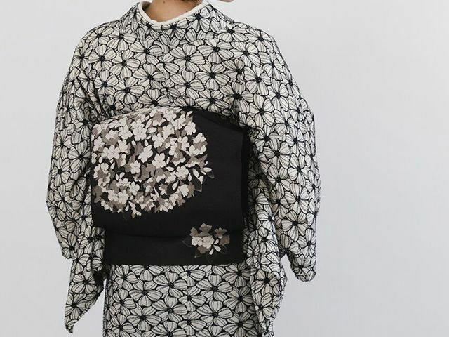 オリジナル博多織八寸名古屋帯】花玉hanadama（別送品） | 着物や浴衣