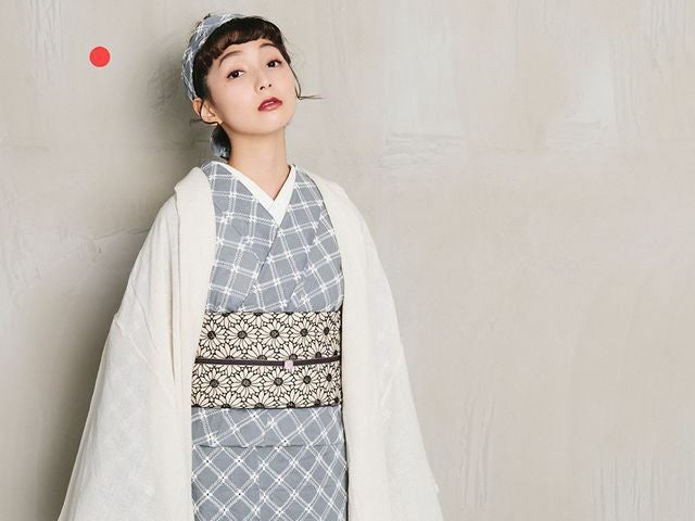 着物風カーディガン 七緒掲載品＞ふんわり軽くて暖か！スタイリッシュなAラインの着物