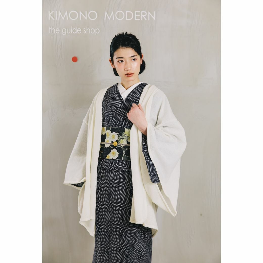 七緒掲載品＞ふんわり軽くて暖か！スタイリッシュなAラインの着物