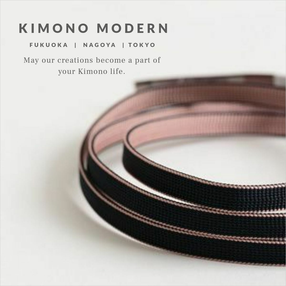 【リバーシブル帯締め】お洒落でココロ踊る配色-マカロン＊ブリティッシュトラッド（幅1cm=3分）