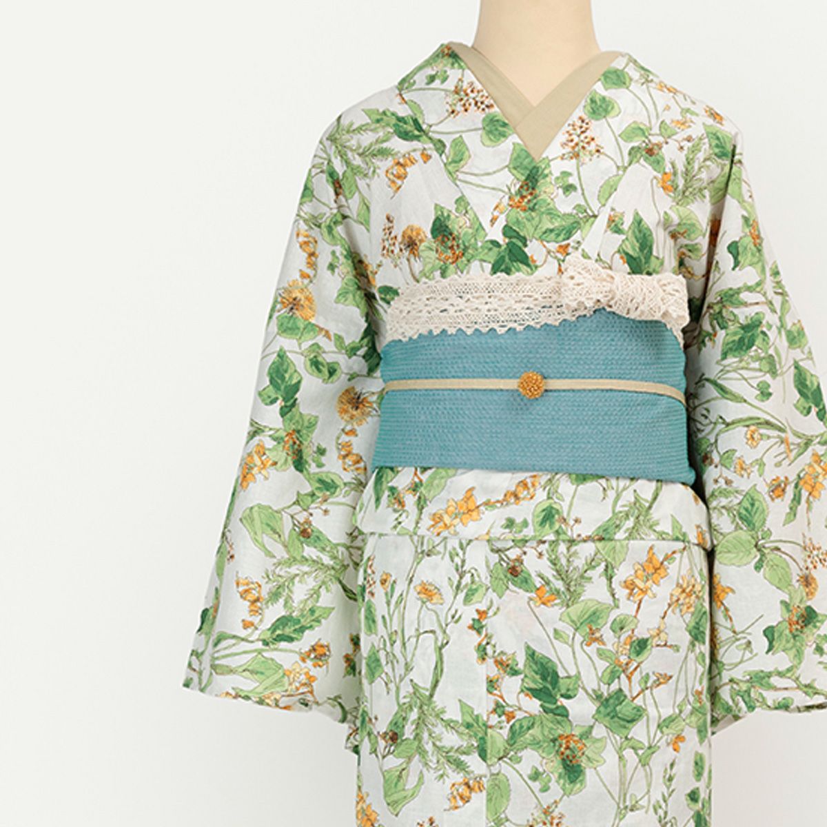 一部ご予約品・大人の兵児帯＞涼しい、洗える、楽チン！しじら織り