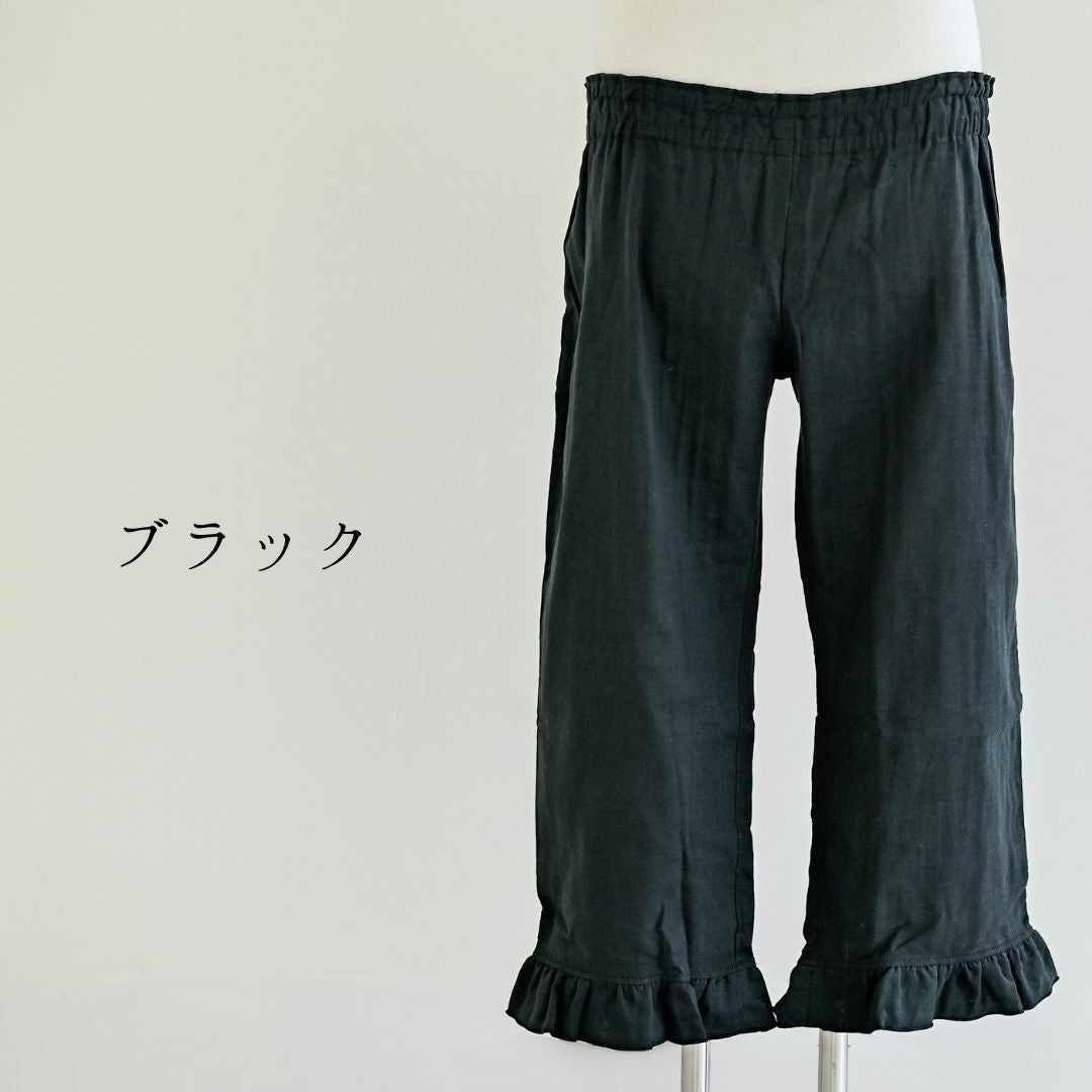 大人のステテコ＞腰履きタイプ 脱いでもかわいい、赤ちゃんWガーゼの