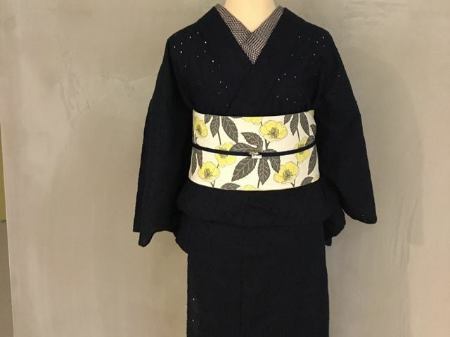 リバーシブル半幅帯ーコクリコ（綿100%・390cm) | 着物や浴衣なら和