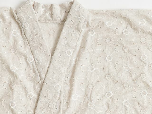 半襦袢＞六花XKIMONO MODERNコラボー半衿付け不要！大人レースの半襦袢