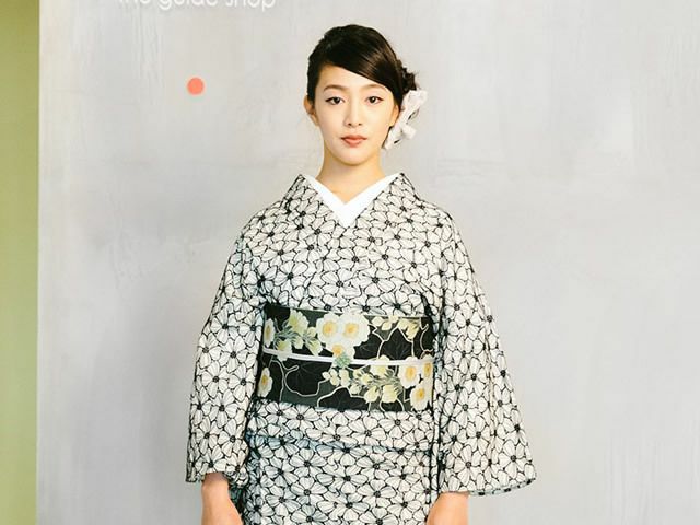 召しませ花＞リバーシブル半幅帯ー水仙 | 着物や浴衣なら和モダン着物