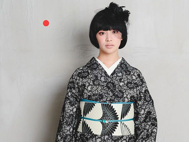 召しませ花＞鶴の調べ（京袋帯・3色) | 着物や浴衣なら和モダン着物