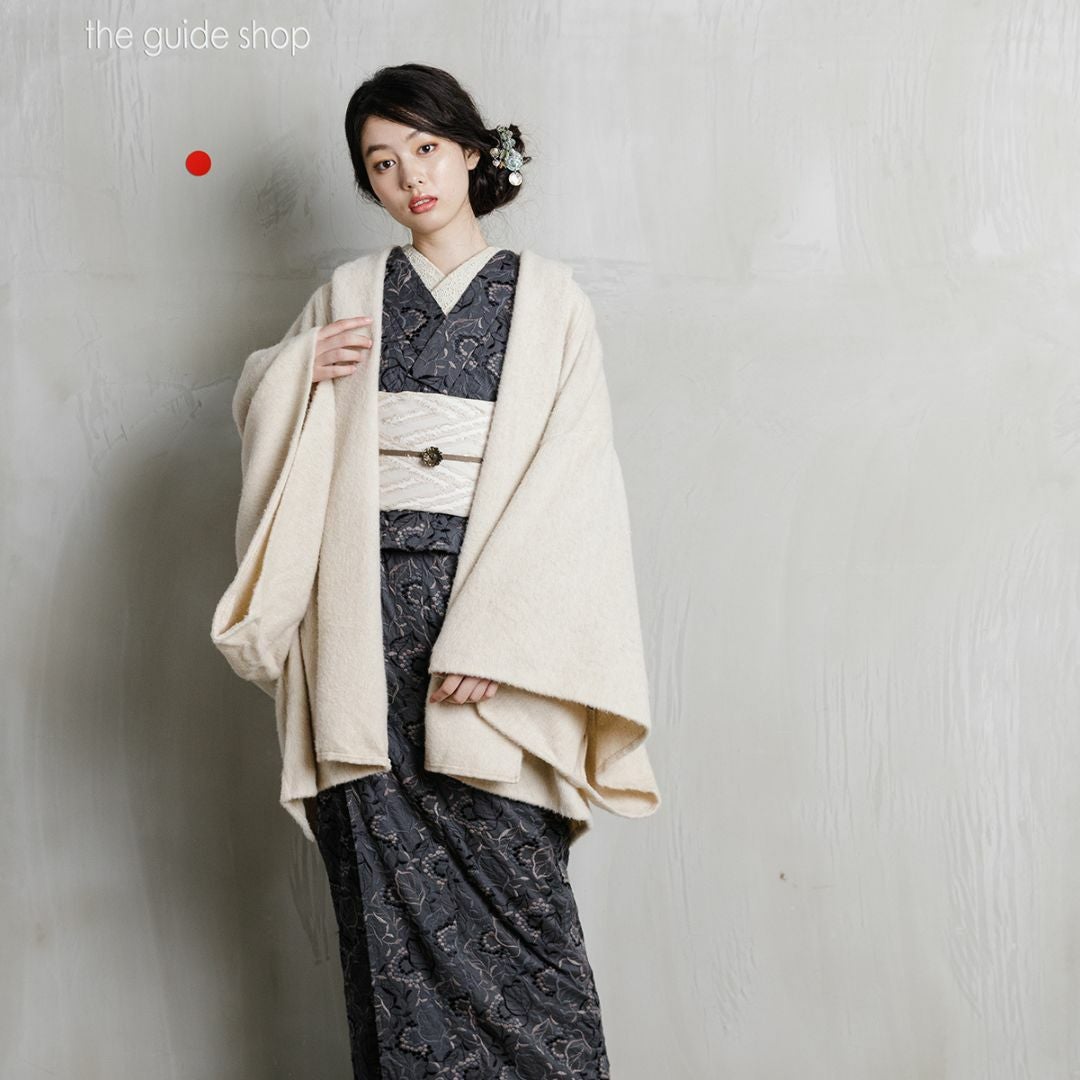 KIMONO MODERN Aラインドレープコート-アルパカ- 着物コート＞七緒掲載―Aラインドレープコート-アルパカ（5色） | 着物