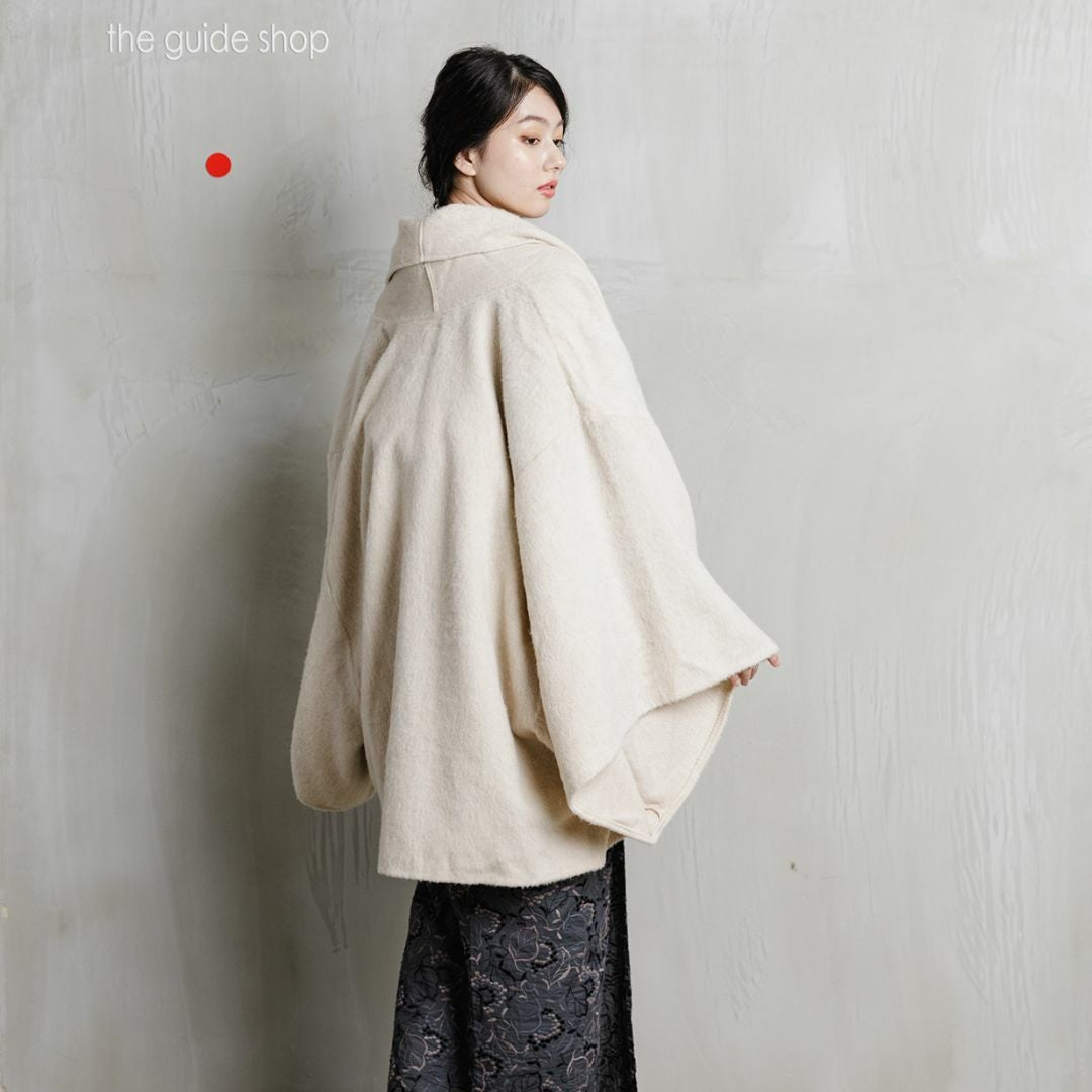 KIMONO MODERN Aラインドレープコート-アルパカ- 着物コート＞七緒掲載―Aラインドレープコート-アルパカ（5色） | 着物