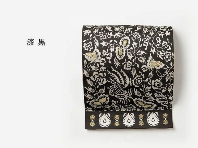 博多織名古屋帯】更紗文様シルクロード（2色・別送品） | 着物や浴衣