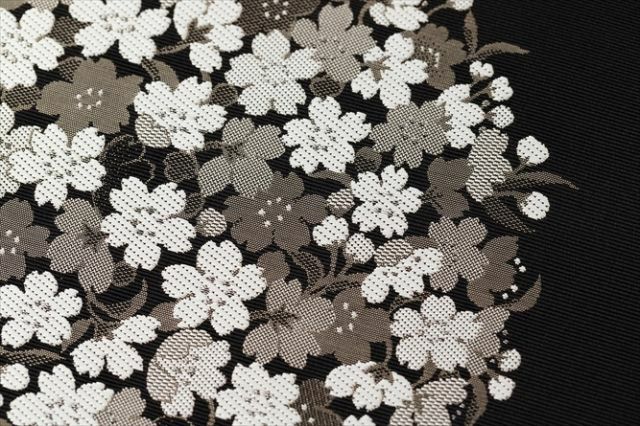 大人の兵児帯>-おめかしの日の、正絹兵児帯- 博多織-花玉(2色 大人の兵児帯>-おめかしの日の、正絹兵児帯- 博多織-花玉(2色