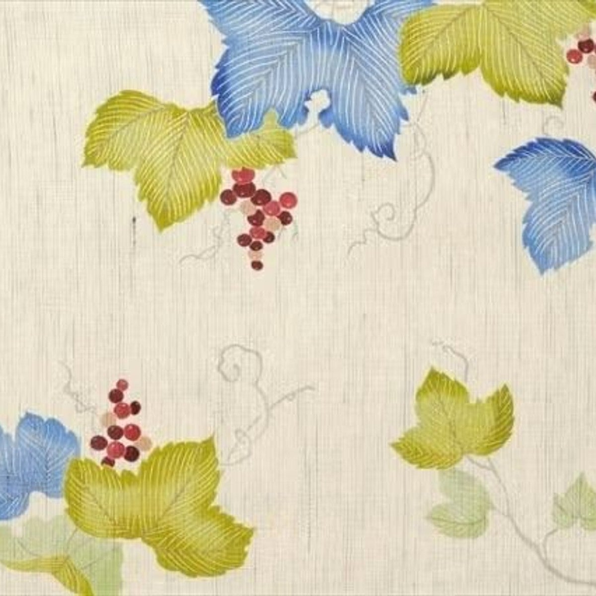 召しませ花＞麻の名古屋帯－葡萄 | 着物や浴衣なら和モダン着物・帯を