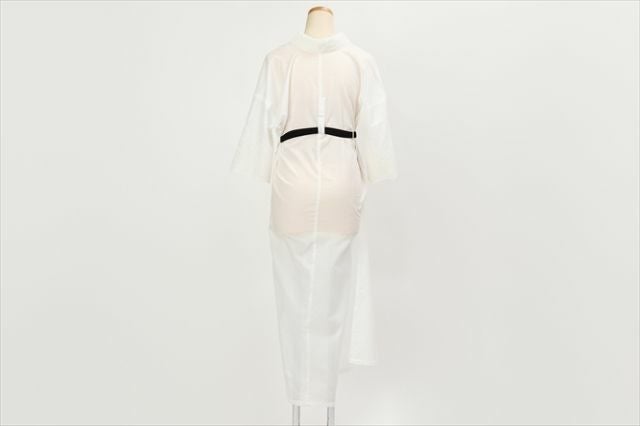 ワンピ襦袢＞普段着キモノにこれ一枚！Marrakech-MOCHA CREAM（M/L