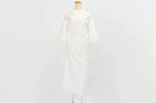 ワンピ襦袢＞普段着キモノにこれ一枚！Marrakech-MOCHA CREAM（M/L