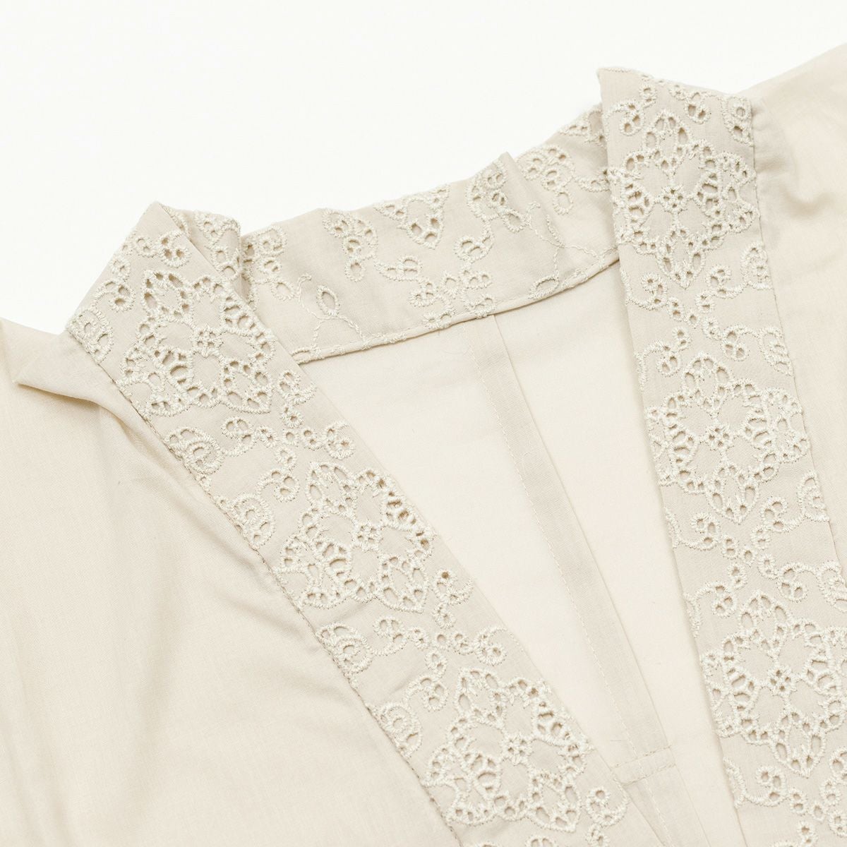 ワンピ襦袢＞普段着キモノにこれ一枚！Marrakech-MOCHA CREAM（M/L