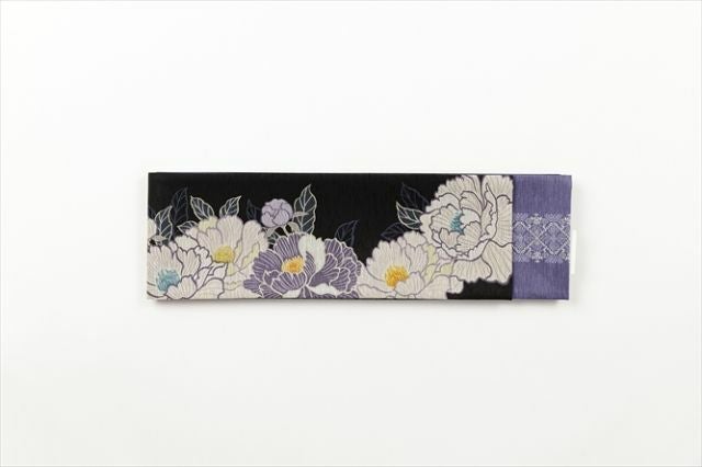 召しませ花＞リバーシブル半幅帯-芍薬－black | 着物や浴衣なら和