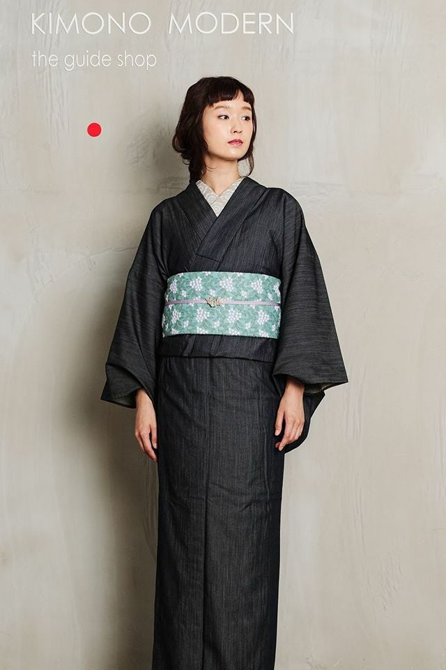 シルクデニム着物＞サンクチュアリ（水通し済み） | 着物や浴衣なら和