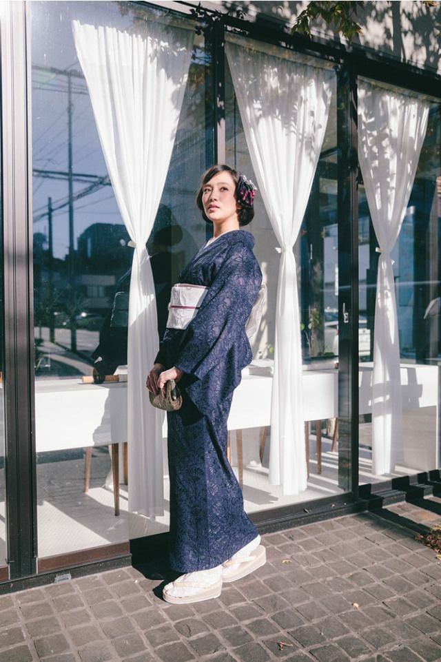 レース着物＞ワンランクUPなおめかしの日にーDRESSY着物-コードレー