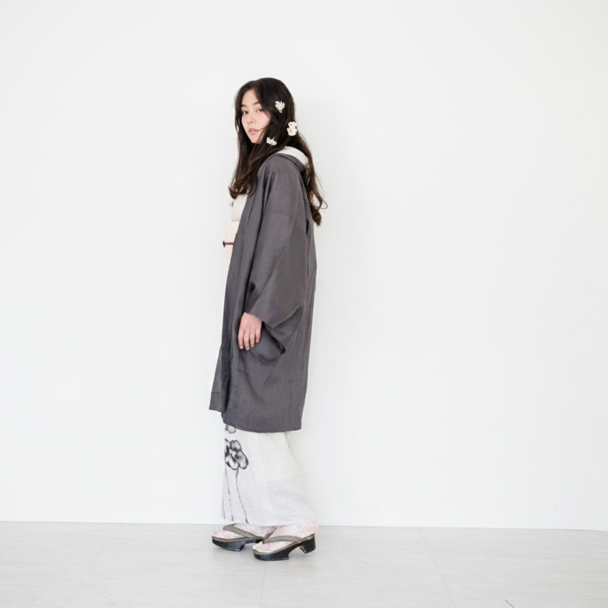 麻の薄羽織ー陽炎kagerou（麻100% ）