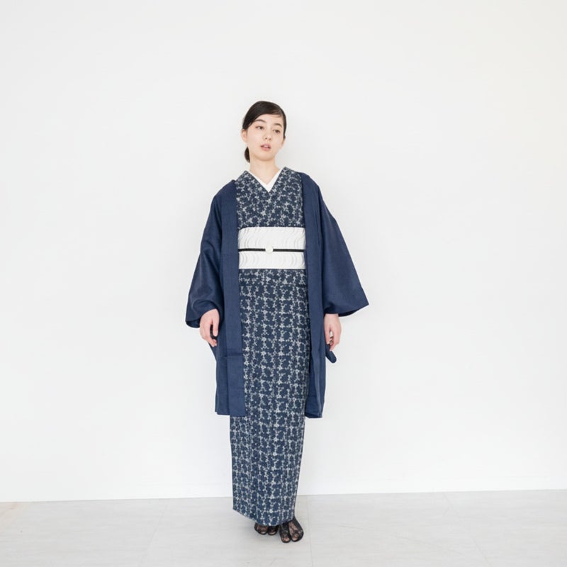 陽炎 利休茶 コーディネート