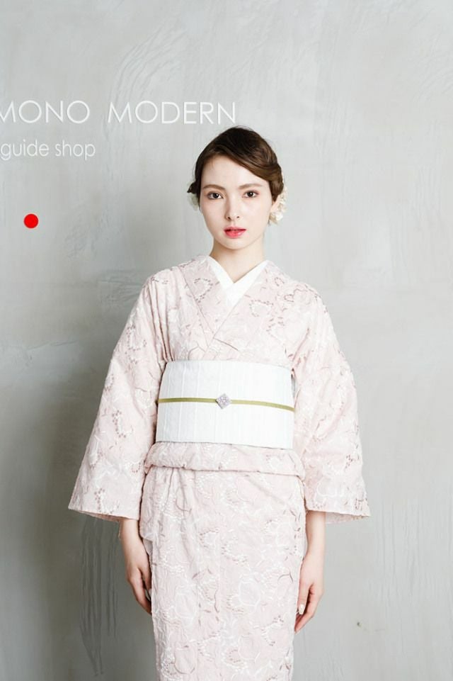 レース刺繍着物＞はんなり&ウツクシ、レース刺繍着物－葡萄－桃花