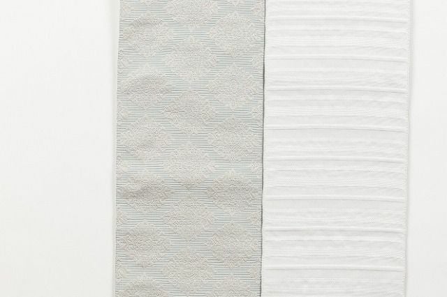 ✩.*˚人気半幅帯アラベスク/白磁/キモノモダン/リバーシブル リバーシブル半幅帯＞アラベスク（4色・ポリエステル100%） | 着物や