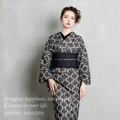 レース刺繍着物＞MOROCCO-amber NIGHT | 着物や浴衣なら和モダン着物 