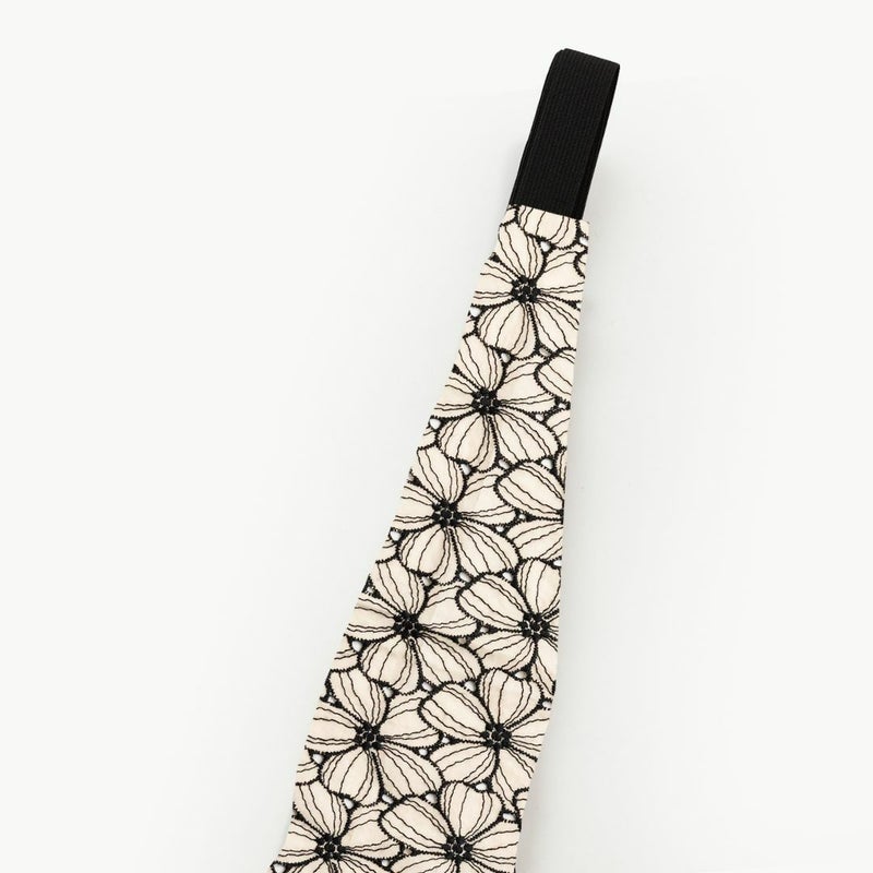 レース三連仮紐 アイボリー