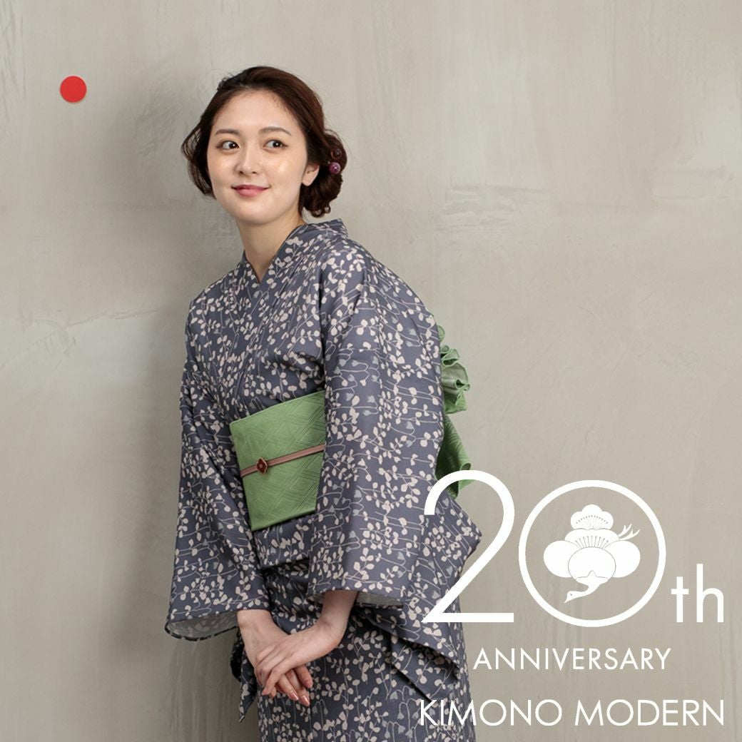 2way-キモノ浴衣-20th復刻シリーズ・勿忘草（セオα・Mサイズ） | 着物