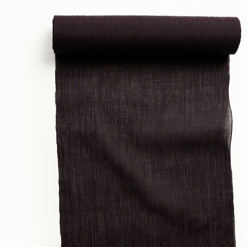 小千谷縮 -漆黒