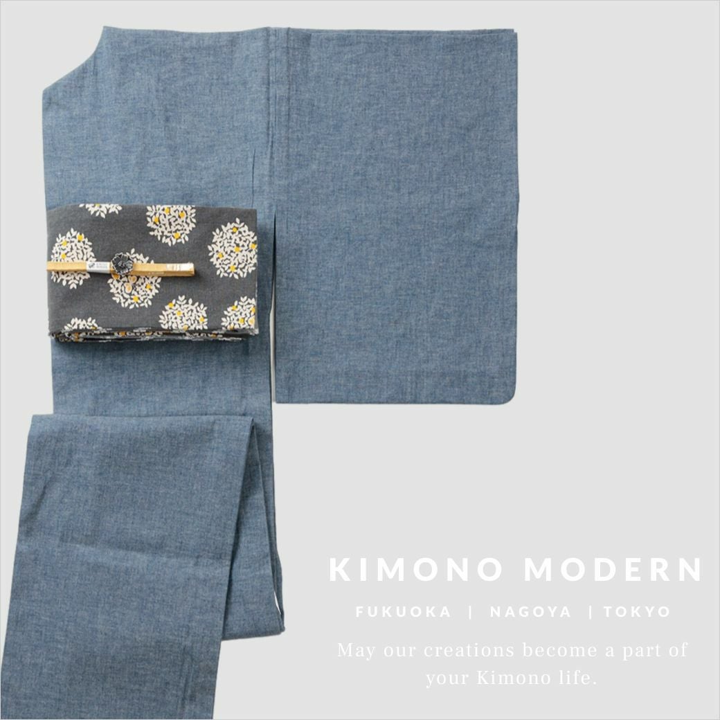 デニム着物＞VINTAGE92610（オーガニックcotton100%） | 着物や浴衣