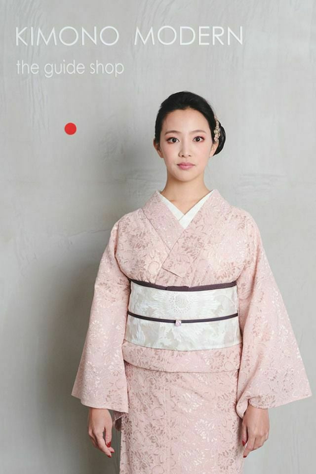 すぐにお届け＞おめかし綺麗め着物コーデ2点セットーDRESSY桃花x博多織