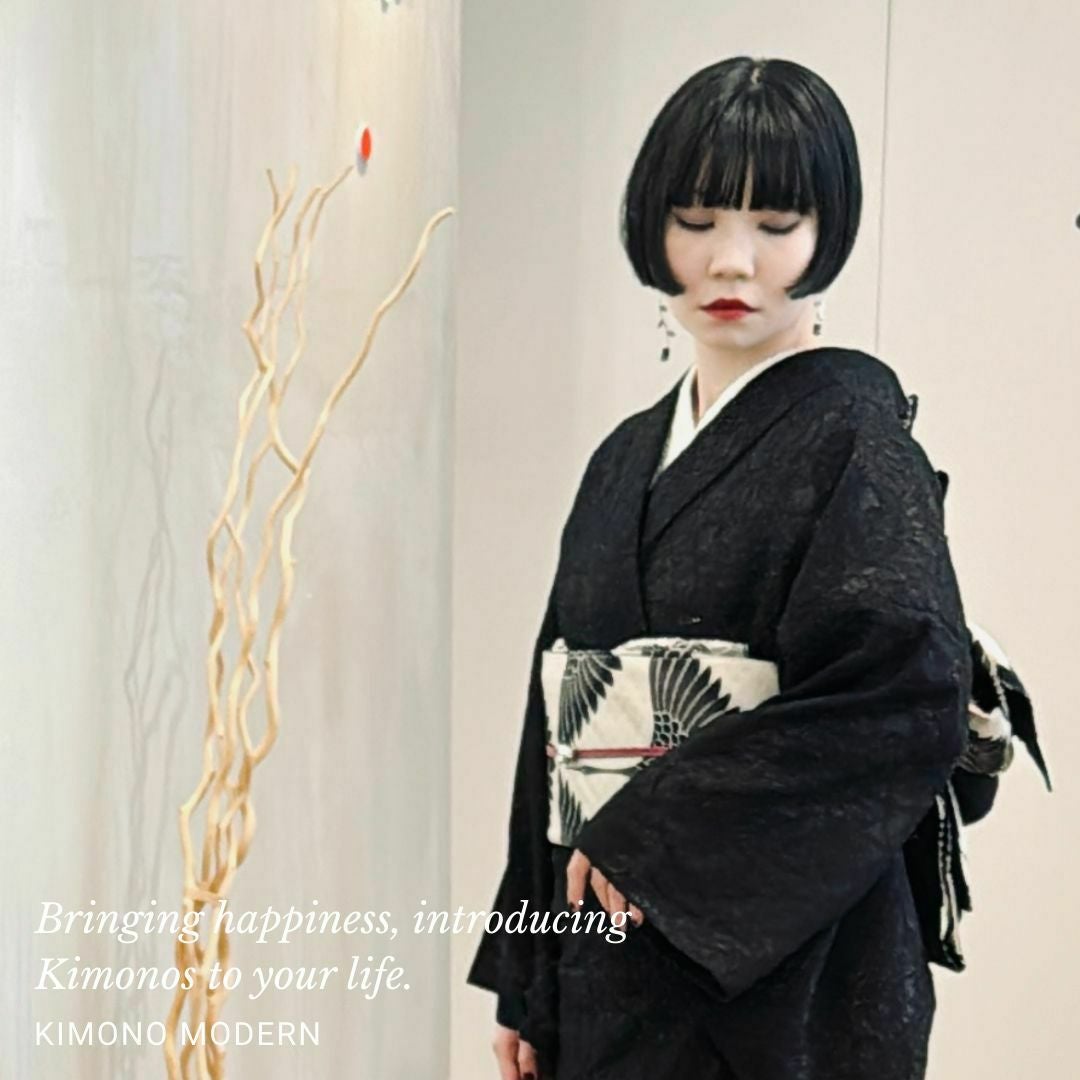 すぐにお届け＞おめかし綺麗め着物コーデ2点セットーDRESSY