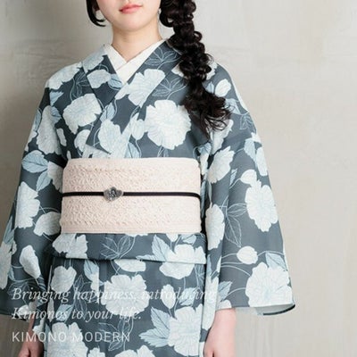 ご予約品＞＜在庫限り・デニム着物＞シャボン玉デニム着物 