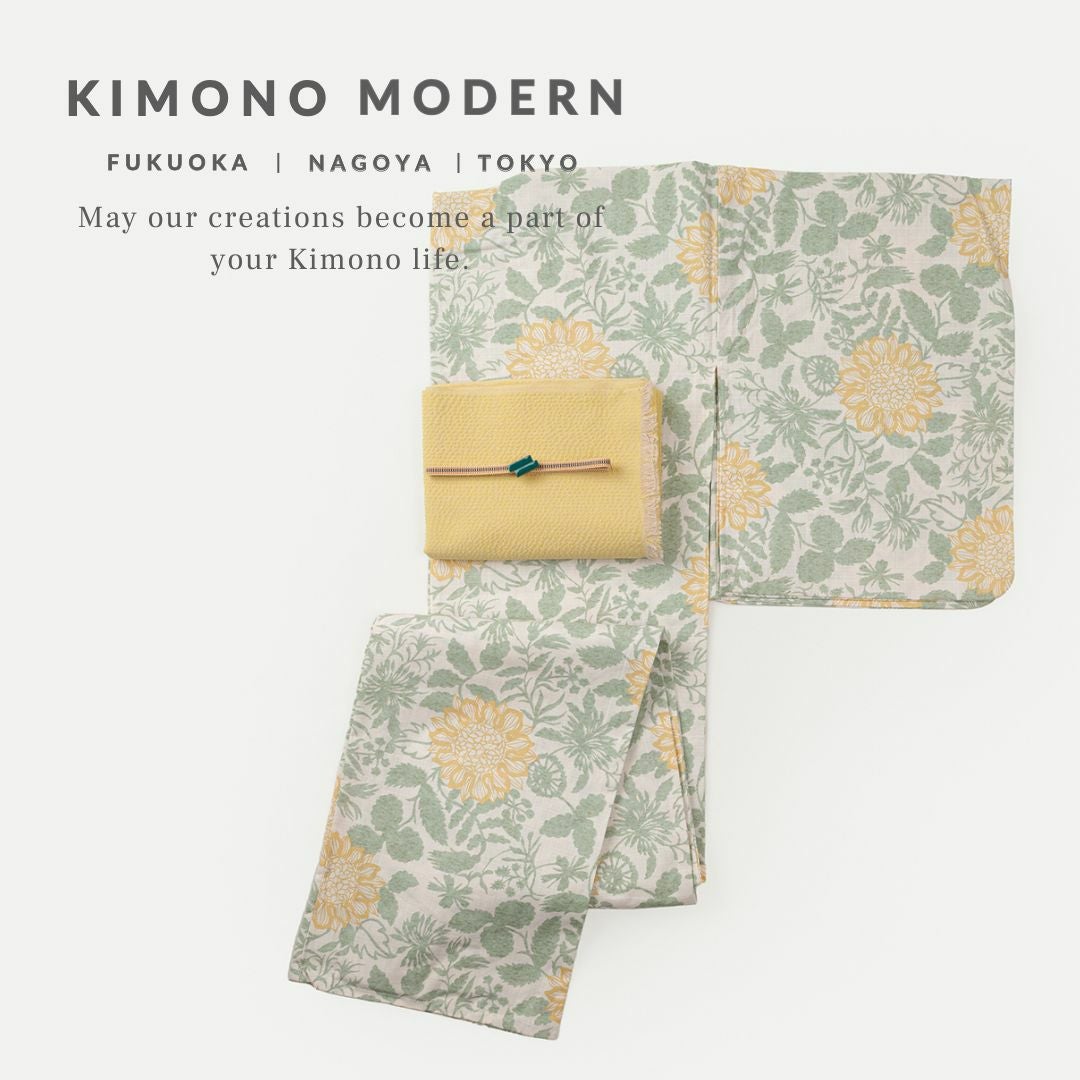 ご予約品＞＜在庫限り・デニム着物＞シャボン玉デニム着物