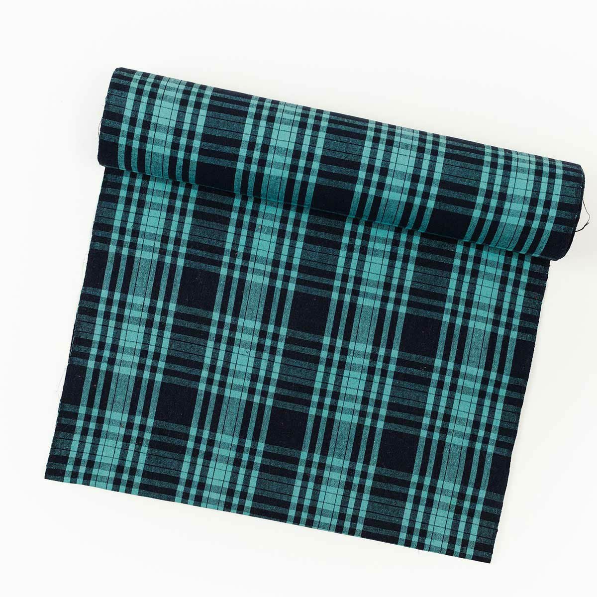 伊勢木綿＞綿麻-木漏れ日の丘（別送品｜綿50％・麻50％） | 着物や浴衣