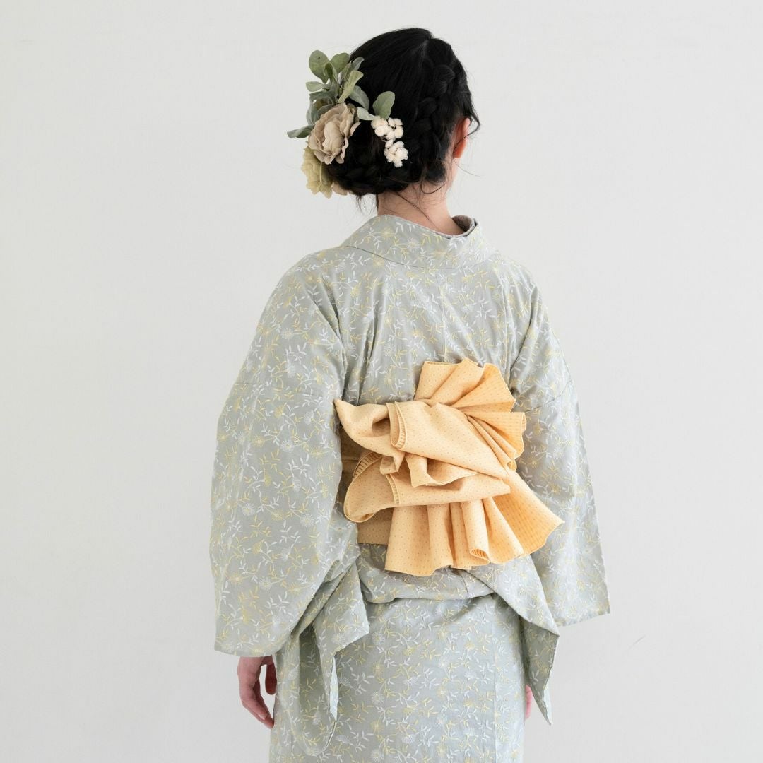 大人の兵児帯＞リバーシブル・ジャガード- 菱格子（2色） | 着物や浴衣