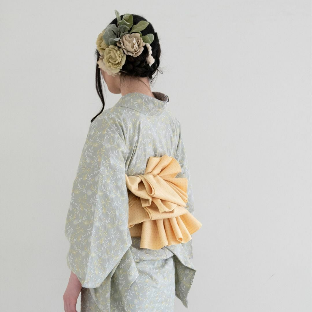 大人の兵児帯＞リバーシブル・ジャガード- 菱格子（2色） | 着物や浴衣