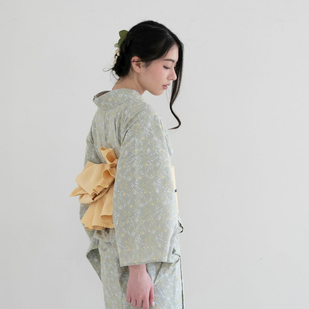 大人の兵児帯＞リバーシブル・ジャガード- 菱格子（2色） | 着物や浴衣