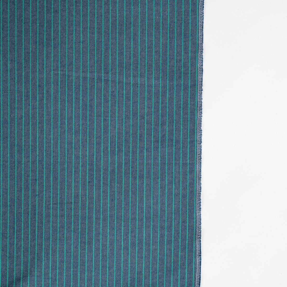 米沢木綿KIPPE＞極上の肌触りとスーツLIKEなカラフルSTRIPEーBlue LAKE