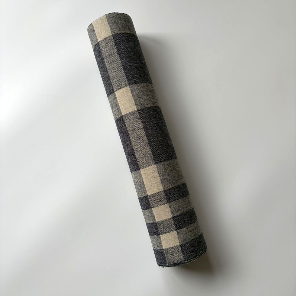 伊勢木綿＞綿麻-MONO格子（別送品｜綿50％・麻50％） | 着物や浴衣なら